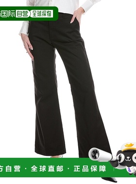 自营 redoneRE/DONE Mid-Rise Flared Trouser Black Jean - blac