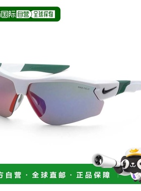 自营Nike Men's 72 mm White Sunglasses - white 美国奥莱直发