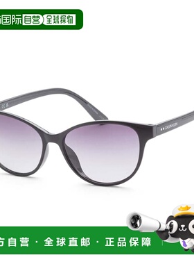 自营Calvin Klein Women's 56mm Black Sunglasses - black 美国