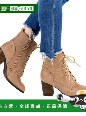 自营Journee Collection Baylor Bone  WD-BAYLOR Women's - beig