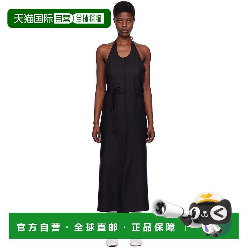 1h可退 香港直邮潮奢 Baserange 女士 黑色 Apron 连衣裙 DRAP