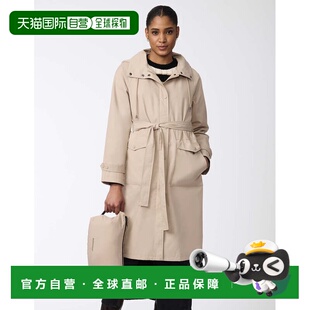 自营bernardoHOODED COAT taupe 美国奥莱直发 TRENCH