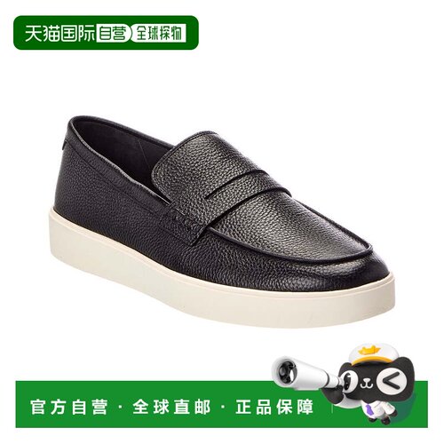自营Vince Teo皮革乐福鞋-黑色 美国奥莱直发