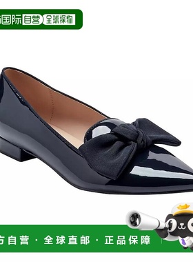 【美国直邮】bandolino 女士 时尚休闲鞋尖头粗跟乐福鞋蝴蝶结