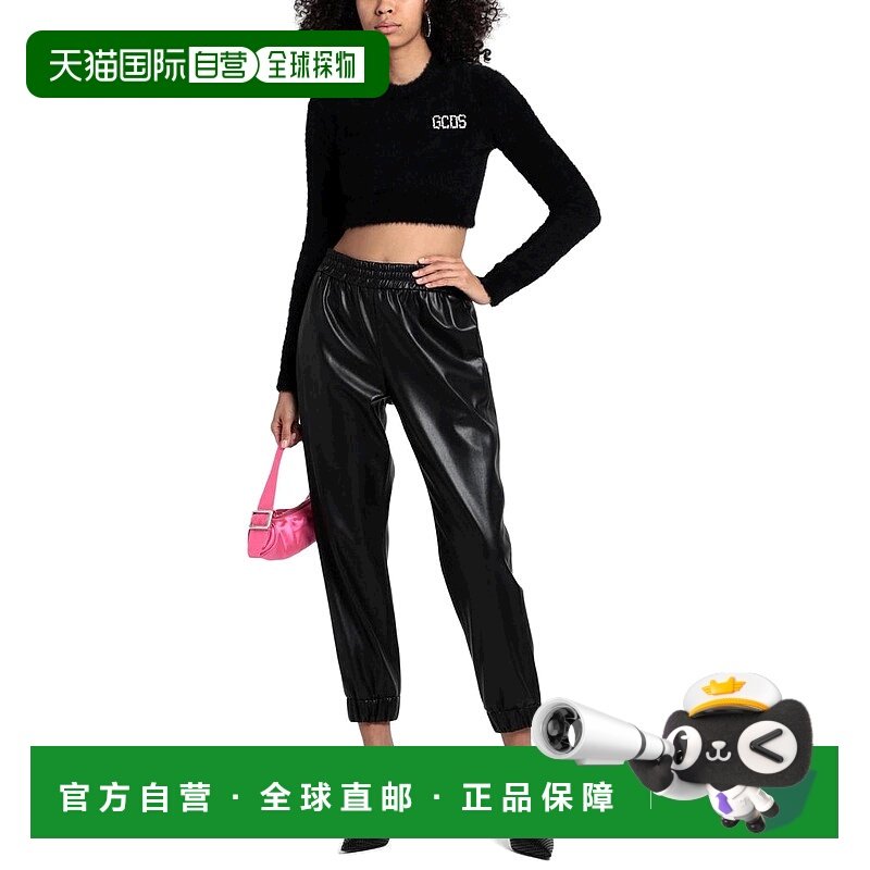 1h可退 【美国直邮】GCDS 女士毛衣 100 再生聚酰胺 圆领长袖 轻