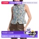 Les Vest Filles 自营Avec Cropped Brocade blue 美国奥莱直发