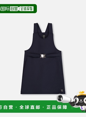 自营deux par deuxMilano Jumper Dress Navy Blue with Buckle D