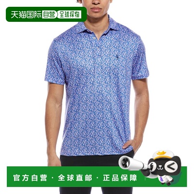 自营TailorByrd Floral Dreams Printed Performance Polo Shirt