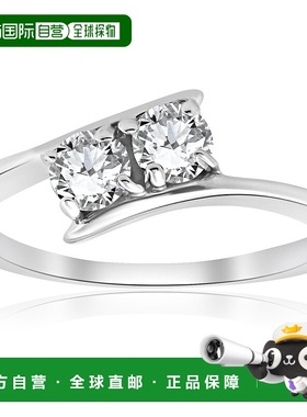 自营 pompeii3pompeii 31/2 ct Two Stone Diamond Forever Us En