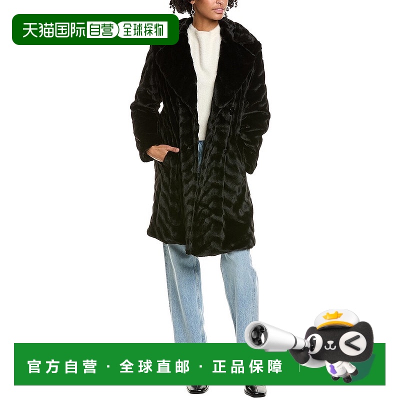 自营 Via Spiga 双排扣大衣 时尚休闲舒适潮流穿搭高级感正品 美