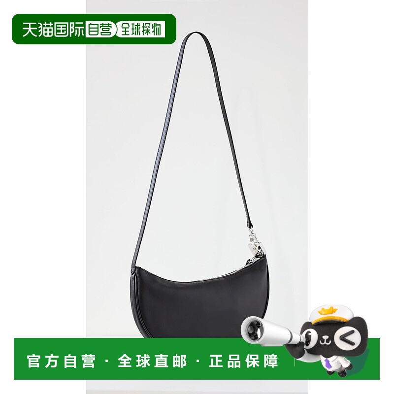 自营STAUD 女式 Walker 单肩包，黑色 - 黑色 美国奥莱直发