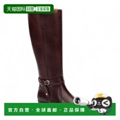 Pikolinos女式 及膝高草坝棕色皮靴 Daroca 自营 棕色 美国奥莱直