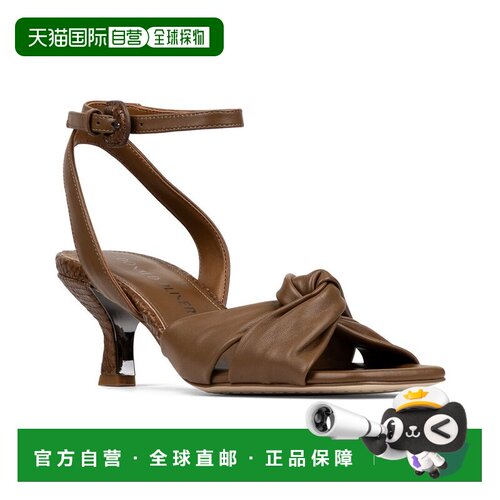 自营Donald Pliner Gideon08 leather Sandal - brown 美国奥莱直