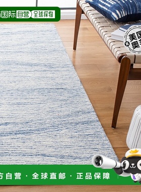 自营Safavieh Metro Collection MET995M - 蓝色 / 象牙色 【美国