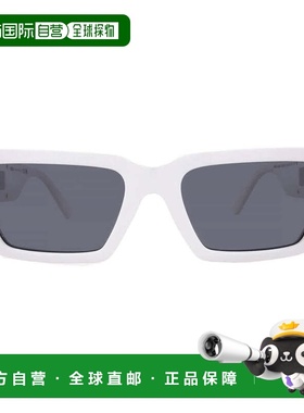 自营Versace Dark Grey Rectangular Unisex Sunglasses VE4459 3