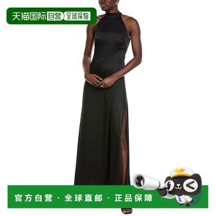 Tie Front black TOCCIN 美国 Dress Jocelyn Maxi 自营 Satin