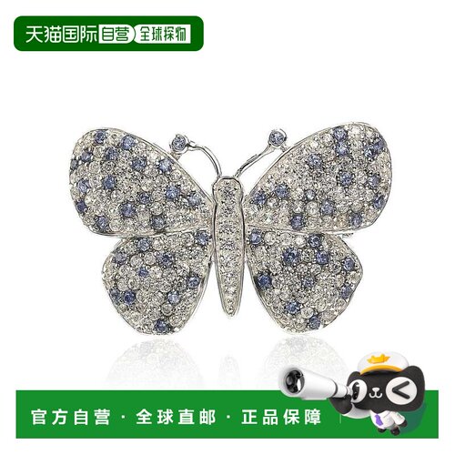 自营Suzy Levian Sterling Silver Sapphire & Diamond Accent Bu