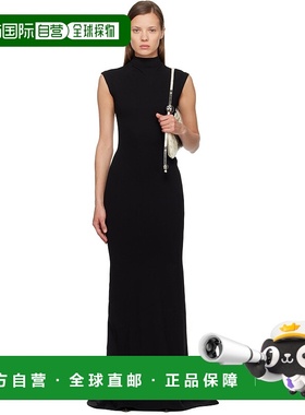 1h可退 香港直邮潮奢 Jacquemus 女士 黑色 The Alba 连衣裙 25HD