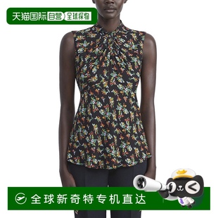 148纽约无袖 new yorkLafayette 黑 扭领衬衫 lafayette 自营 148