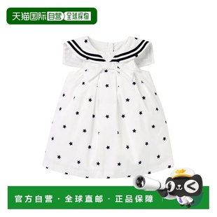 白色 jack珍妮和杰克明星水手连衣裙 美国奥莱直发 and 自营janie