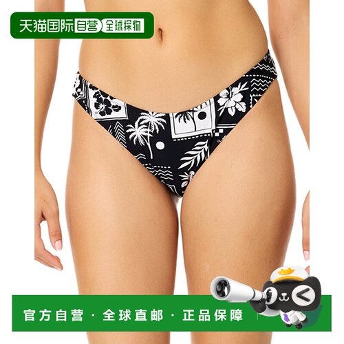 自营Raisins Fiora Bikini Bottom - Black 比基尼美国直发奥莱