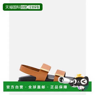 brown 自营tod 美国奥莱直发 Sandals Logo sBrown Calfskin