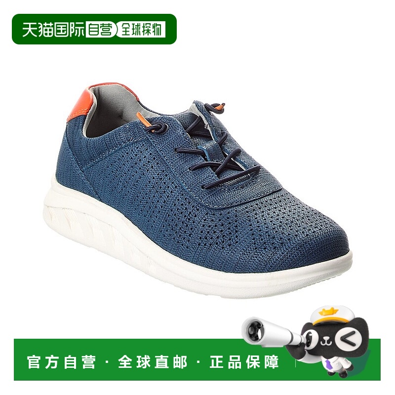 自营Johnston & Murphy Activate U-Throat Leather Sneaker - bl