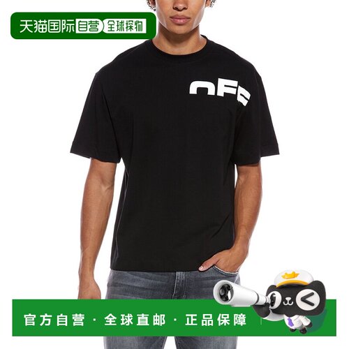 自营Off-White T恤-黑色 美国奥莱直发