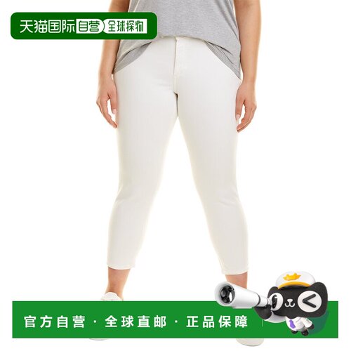 自营DL1961 Plus Farrow 瓷器踝靴牛仔裤 - 白色 美国奥莱直发