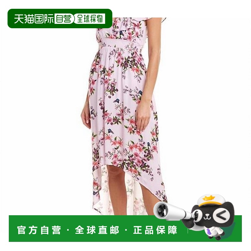 自营 nanette lepore维多利亚风格花卉高低裙,淑女范儿 - ladyli