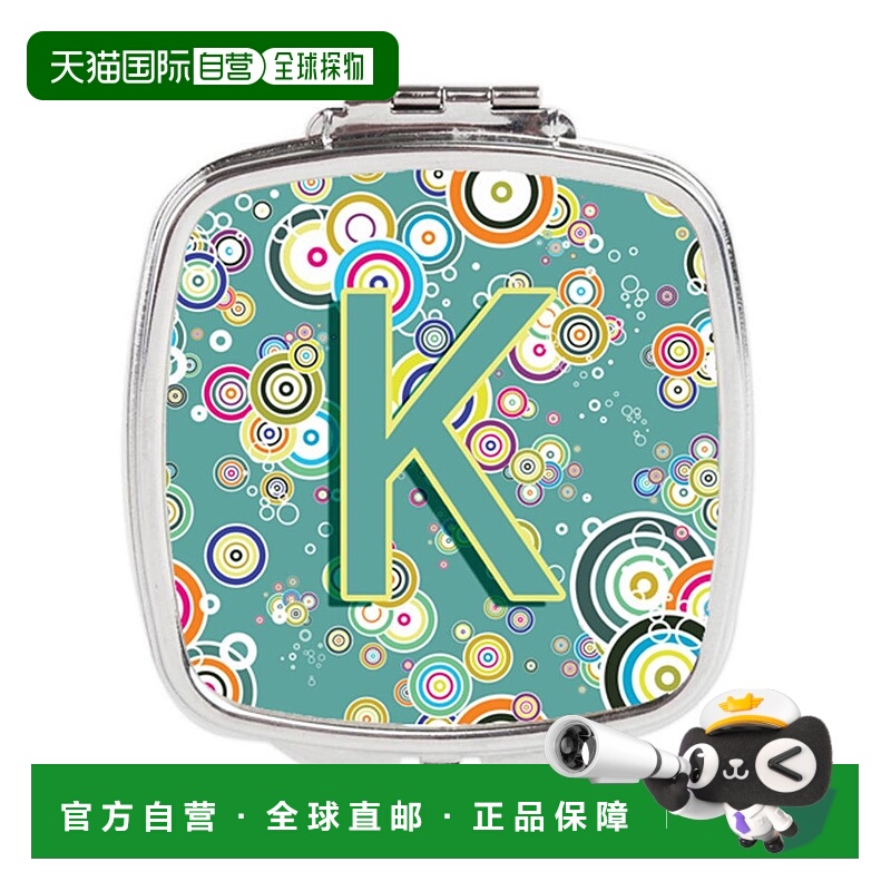自营 Carolines Treasures CJ2015-KSCM 字母 K 圆圈圆圈青正品