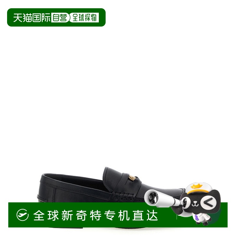 自营 moschino柏林乐福鞋-黑色 【美国奥莱】直发