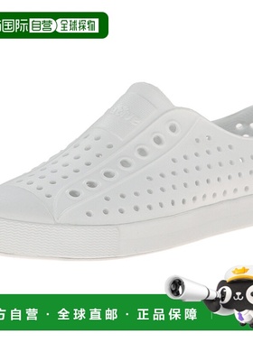 自营 native杰斐逊原住民成人鞋-白色 美国奥莱直发休闲鞋一脚蹬