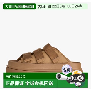 香港直邮UGG GoldenGlow时尚炫金舒适简约时尚 EVA厚底简约拖鞋魔