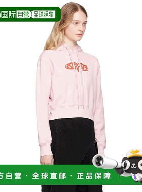 1h可退 【美国直邮】AMBUSH 粉色婴儿连帽衫 女装卫衣 100 纯棉