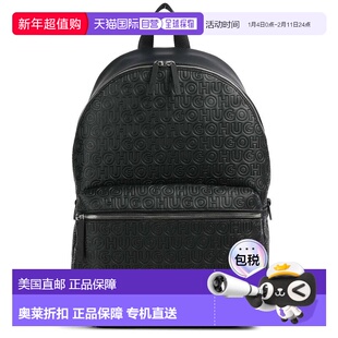 自营hugo bossHugo Men's Ethon 2.0 Faux Leather Backpack, Bla