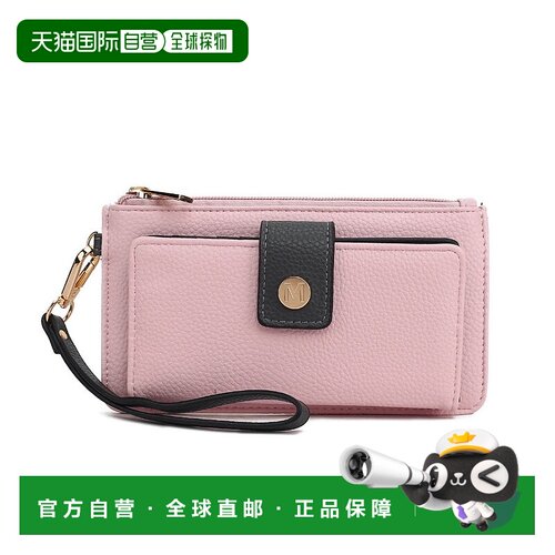 自营mia k collectionMKF 系列 Olympe 纯素皮革女士腕带钱包，Mi