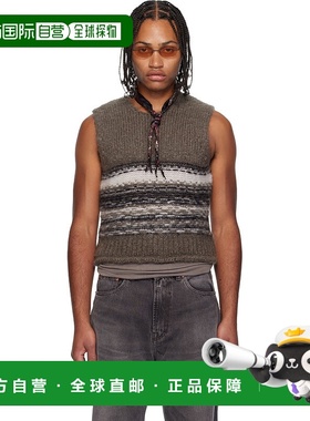 1h可退 香港直邮潮奢 Our Legacy 男士 棕色 Pleaser Tank 毛衣 M