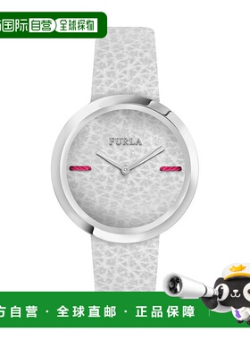 自营 Furla/芙拉 My Piper 白色表盘小牛皮手表女 美国奥莱直发