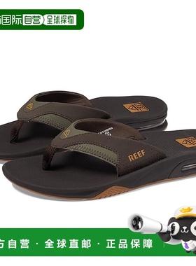 1h可退 香港直邮潮奢 reef 男士 Fanning 拖鞋新品运动休闲透气舒