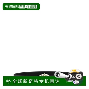 versace Medusa 自营 美国奥莱直发范思哲 腰带 黑色