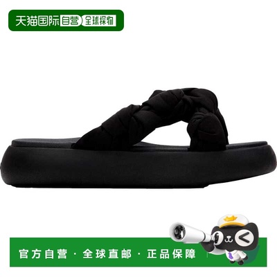 自营Toms Alpargata Mallow Crossover Sandal Black / Black  10