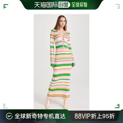 【美国直邮】show me your mumu 女士 连衣裙长袖喇叭袖针织长裙