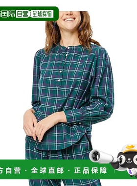 自营 Roller Rabbit Inverness 格子 Glenda 上衣 - 绿色 美国奥