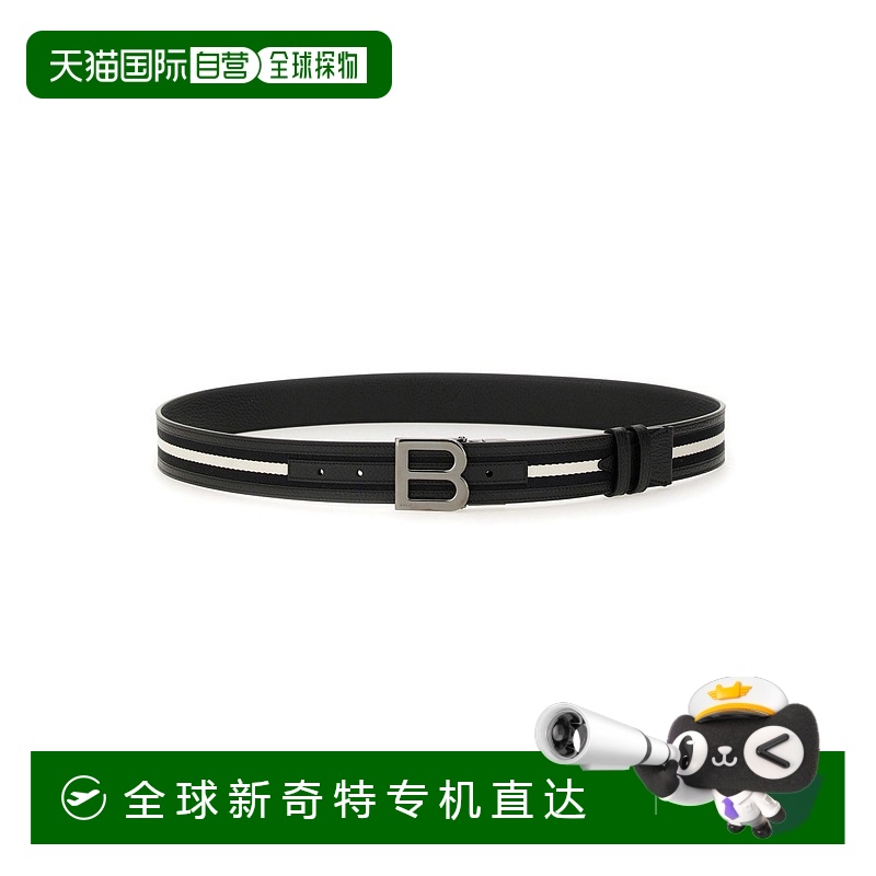 1h可退 香港直邮潮奢 Bally 巴利 男士 BLOGO 皮带 MBB04GSI061