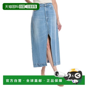 Sea 蓝色 New Marion牛仔迷笛裙 美国奥莱直发长裙 York 自营