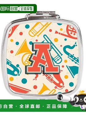 自营 Carolines Treasures CJ2001-ASCM 字母复古青色橙色乐正品