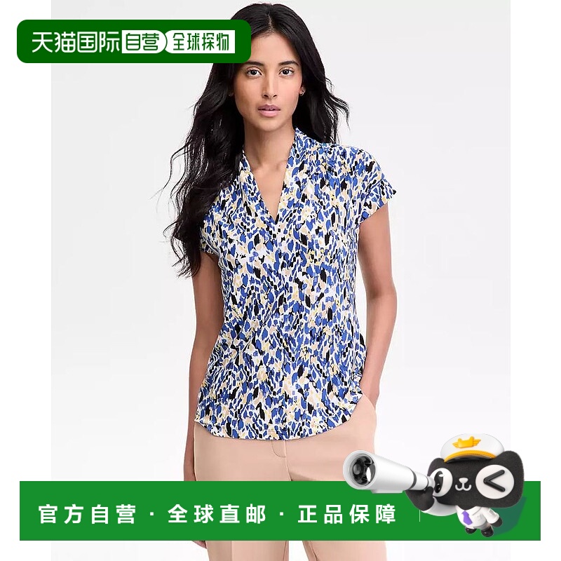 1h可退 【美国直邮】kasper 女士 衬衫短袖