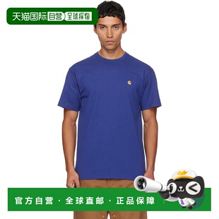 WIP 男士 恤 香港直邮潮奢 I02639 CARHARTT Chase 1h可退 蓝色