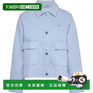 Blue Clear Jacket With Inspir 自营tommy Vintage jeansCropped